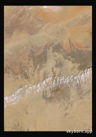 The Earth on 25 March 2003 · Sahara, Algeria