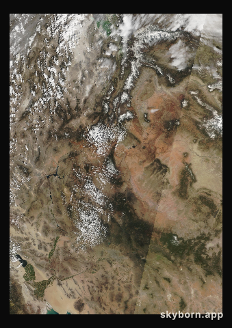 The Earth on 13 April 2003 · Colorado Plateau