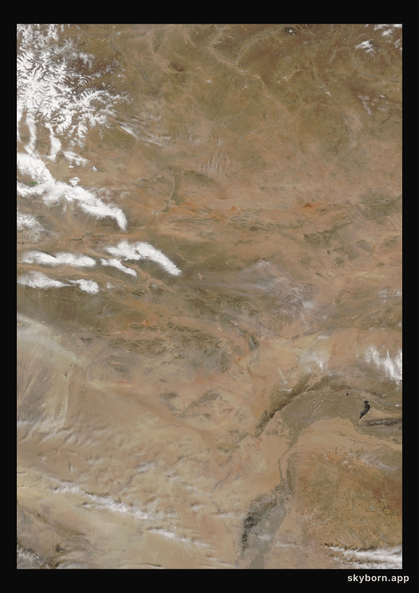 The Earth on 20 April 2003 · Gobi Desert