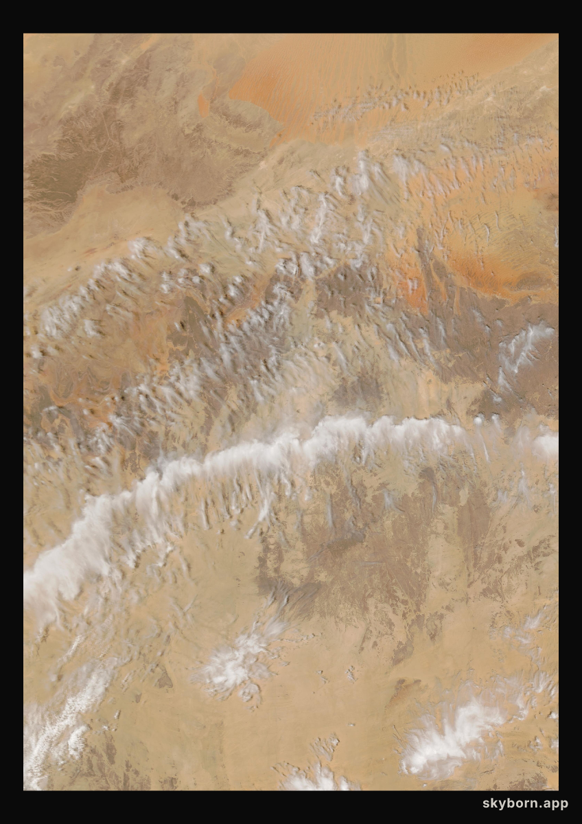 The Earth on 21 April 2003 · Sahara, Algeria
