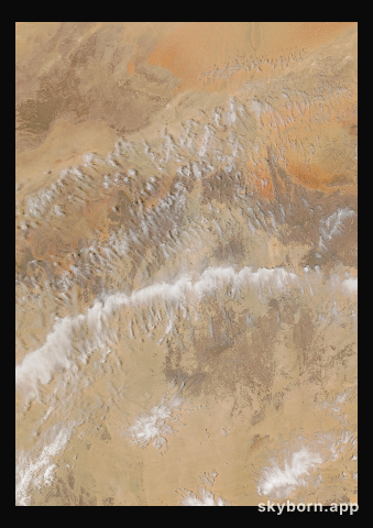 The Earth on 21 April 2003 · Sahara, Algeria