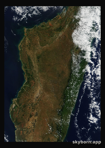 The Earth on 3 May 2003 · Madagascar