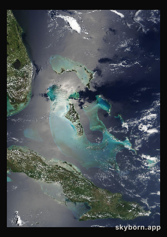 The Earth on 4 May 2003 · Bahamas