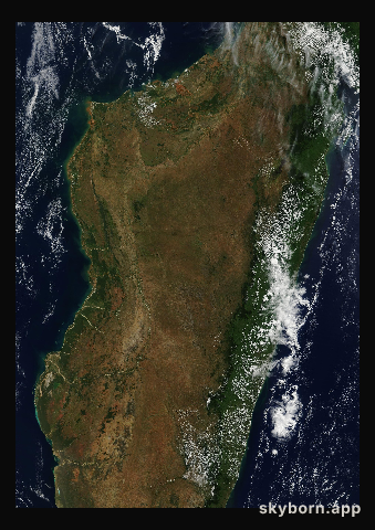 The Earth on 5 May 2003 · Madagascar