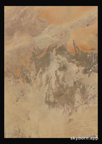The Earth on 10 May 2003 · Sahara, Algeria