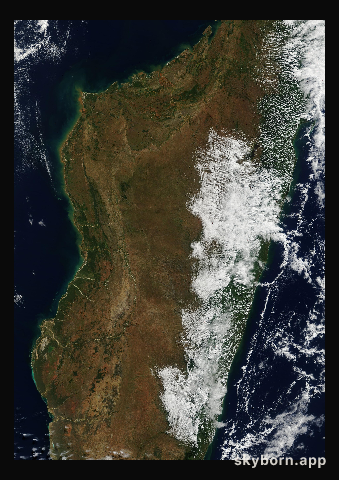 The Earth on 21 May 2003 · Madagascar