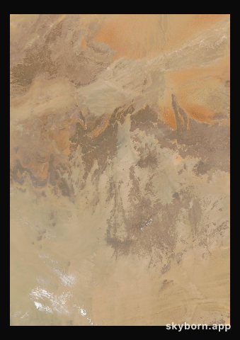 The Earth on 23 May 2003 · Sahara, Algeria