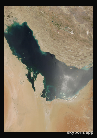 The Earth on 26 May 2003 · Persian Gulf