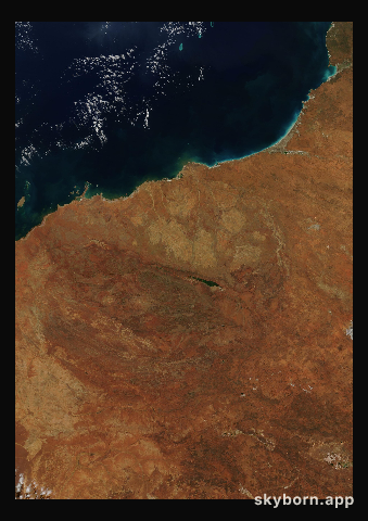 The Earth on 30 May 2003 · Pilbara, Western Australia