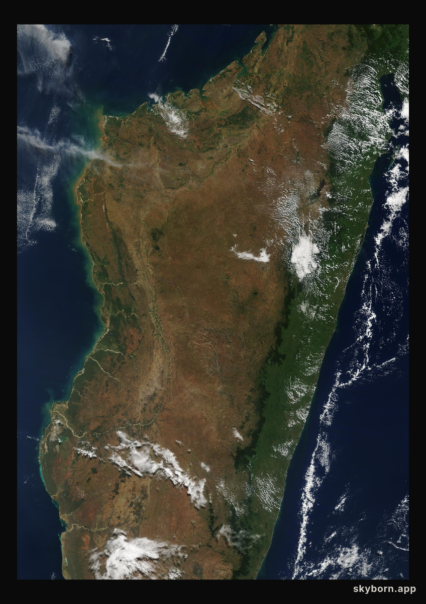 The Earth on 8 June 2003 · Madagascar