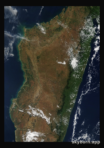 The Earth on 8 June 2003 · Madagascar