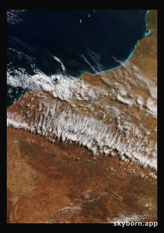 The Earth on 9 June 2003 · Pilbara, Western Australia