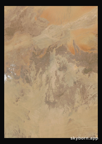 The Earth on 1 July 2003 · Sahara, Algeria