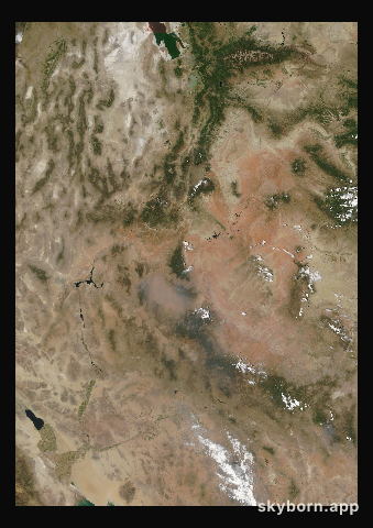 The Earth on 5 July 2003 · Colorado Plateau