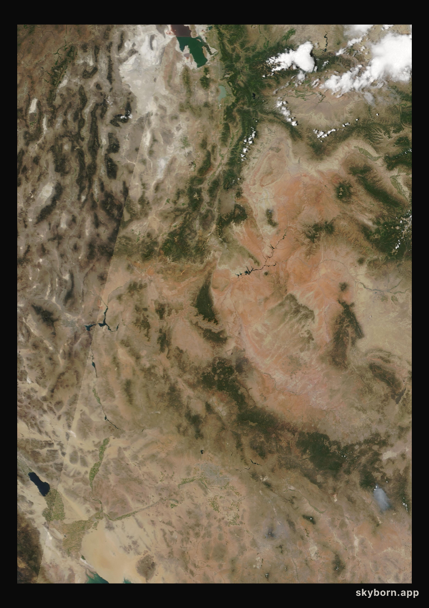The Earth on 7 July 2003 · Colorado Plateau