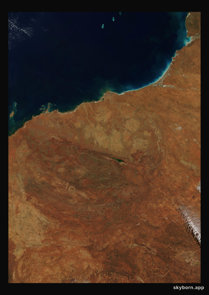 The Earth on 17 July 2003 · Pilbara, Western Australia