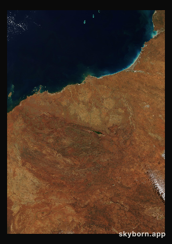 The Earth on 17 July 2003 · Pilbara, Western Australia