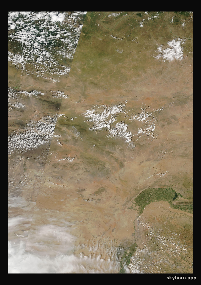 The Earth on 11 August 2003 · Gobi Desert