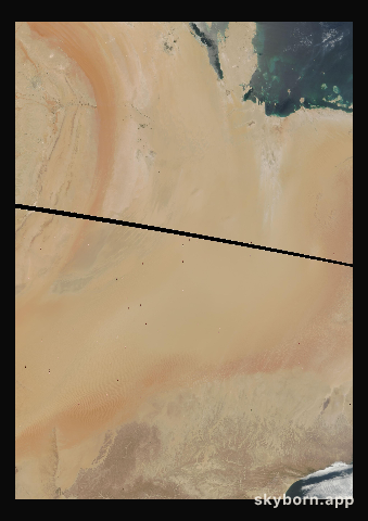 The Earth on 19 August 2003 · Empty Quarter, Arabia