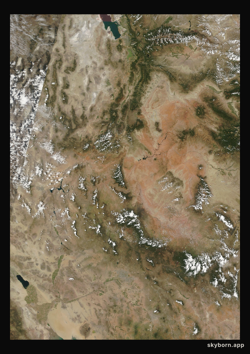 The Earth on 31 August 2003 · Colorado Plateau