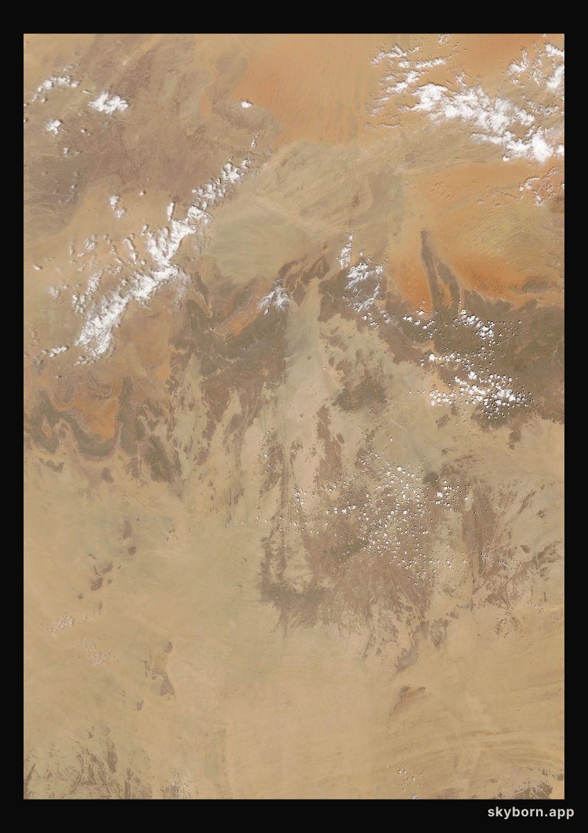 The Earth on 3 September 2003 · Sahara, Algeria