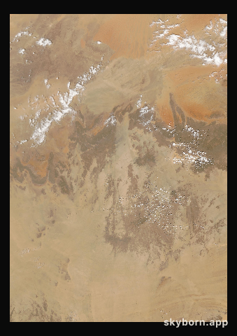 The Earth on 3 September 2003 · Sahara, Algeria