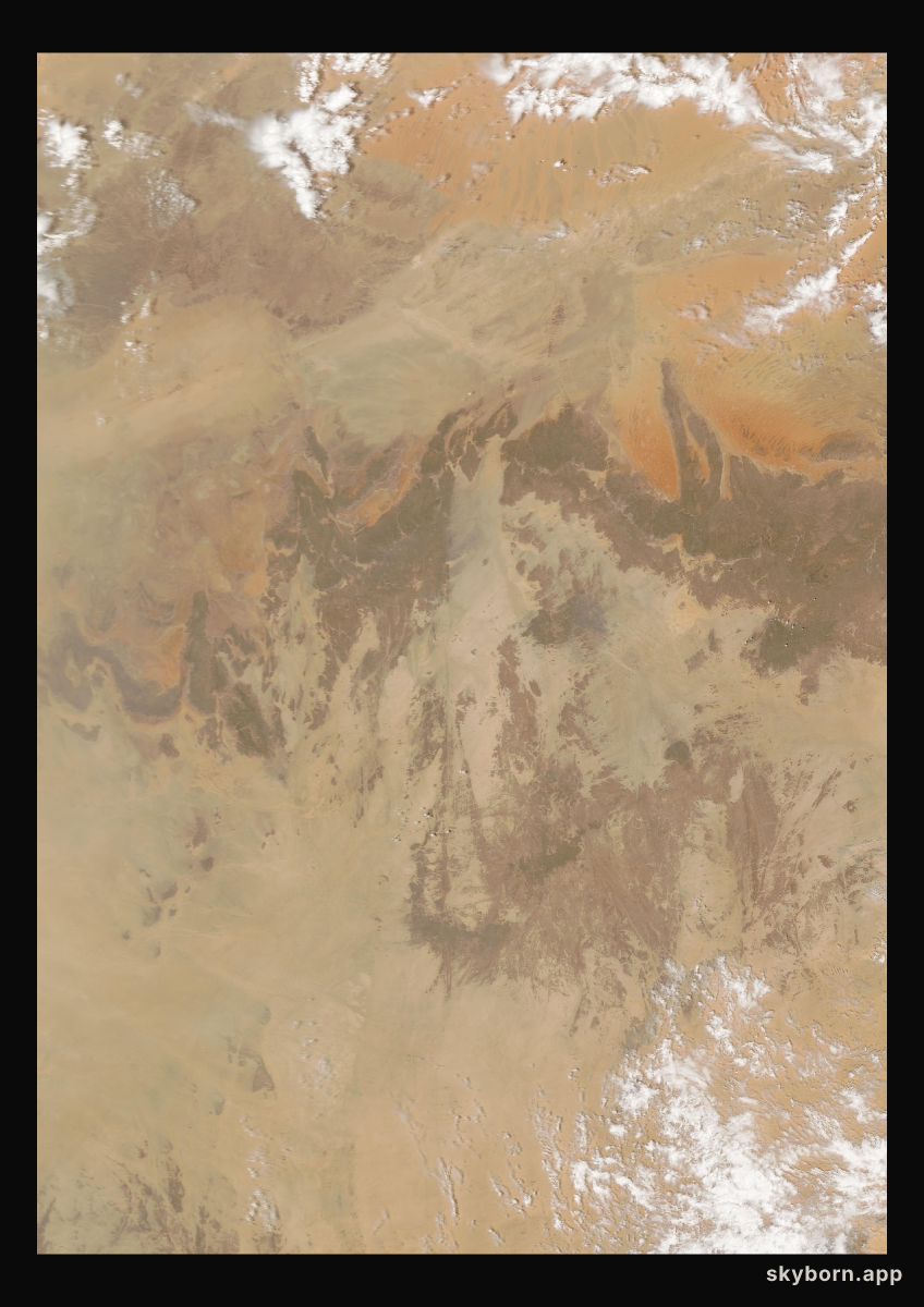 The Earth on 5 September 2003 · Sahara, Algeria