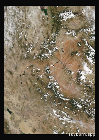 The Earth on 7 September 2003 · Colorado Plateau