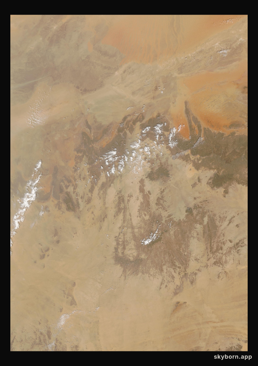 The Earth on 10 September 2003 · Sahara, Algeria