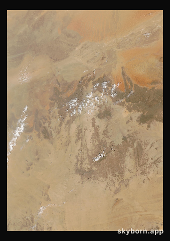 The Earth on 10 September 2003 · Sahara, Algeria