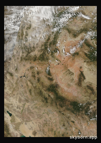 The Earth on 16 September 2003 · Colorado Plateau