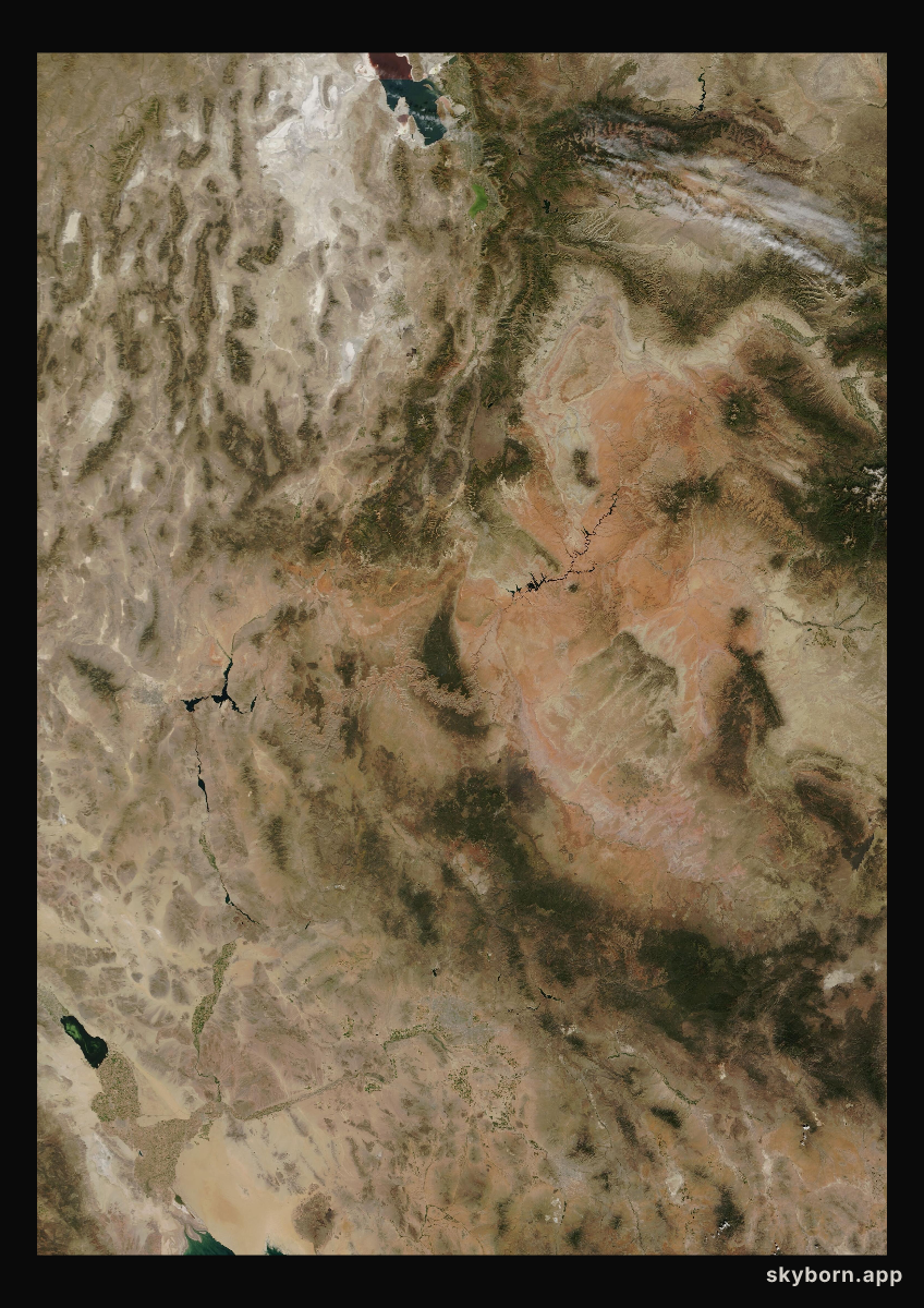 The Earth on 21 September 2003 · Colorado Plateau