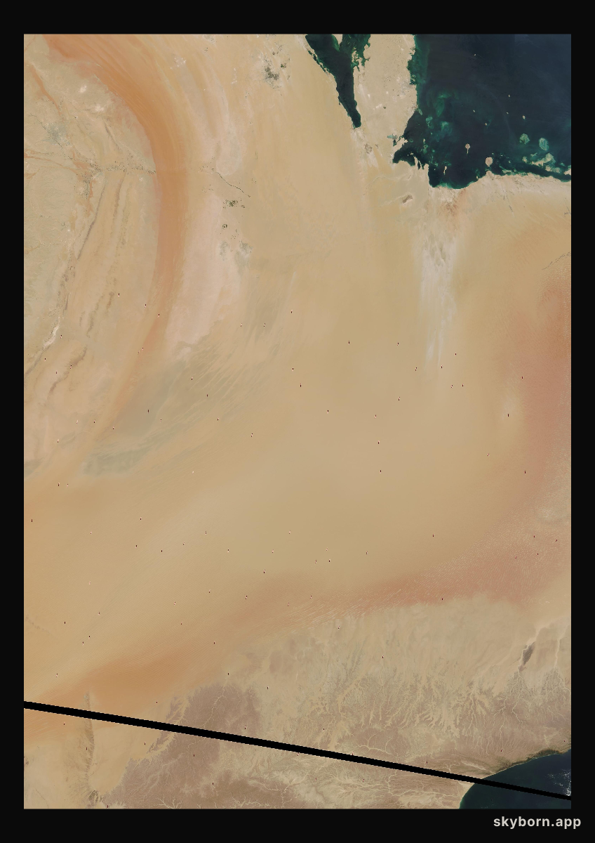 The Earth on 29 September 2003 · Empty Quarter, Arabia