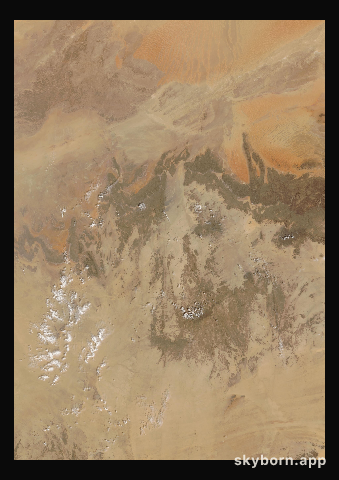 The Earth on 1 October 2003 · Sahara, Algeria