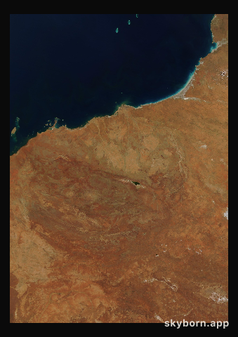 The Earth on 7 October 2003 · Pilbara, Western Australia