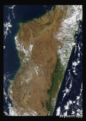 The Earth on 23 October 2003 · Madagascar