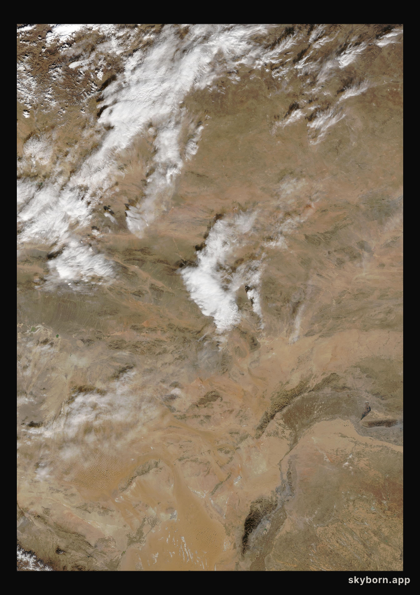The Earth on 31 October 2003 · Gobi Desert