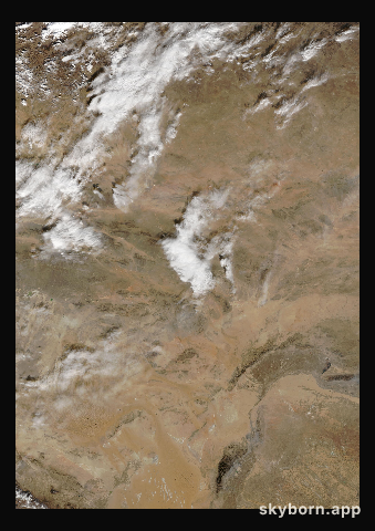 The Earth on 31 October 2003 · Gobi Desert