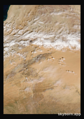 The Earth on 15 November 2003 · Eye of the Sahara, Mauritania