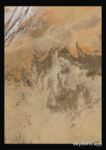 The Earth on 16 November 2003 · Sahara, Algeria