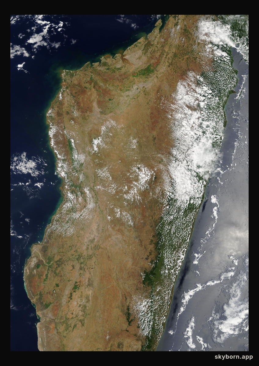 The Earth on 22 November 2003 · Madagascar