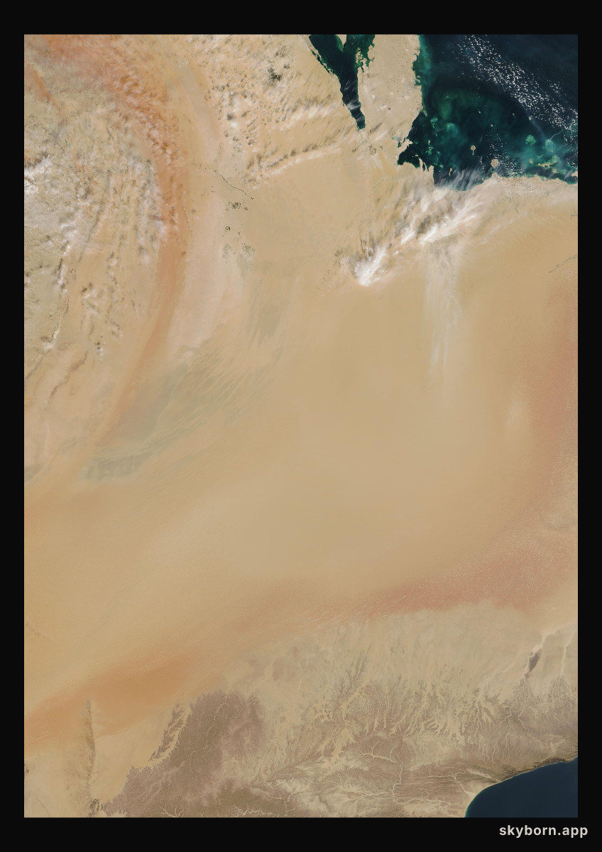 The Earth on 23 November 2003 · Empty Quarter, Arabia