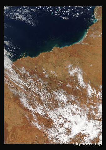 The Earth on 24 November 2003 · Pilbara, Western Australia