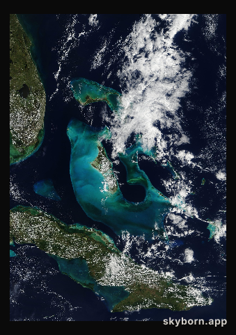 The Earth on 28 November 2003 · Bahamas