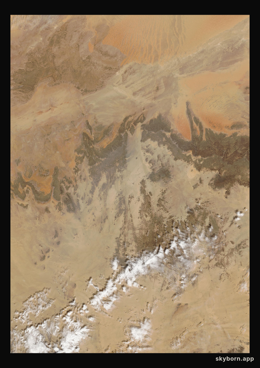 The Earth on 4 December 2003 · Sahara, Algeria