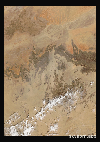 The Earth on 4 December 2003 · Sahara, Algeria