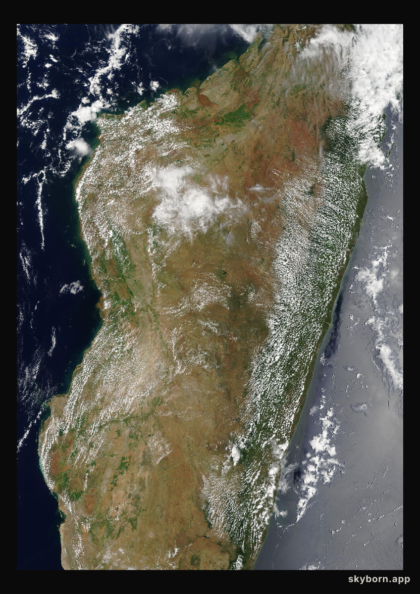 The Earth on 8 December 2003 · Madagascar