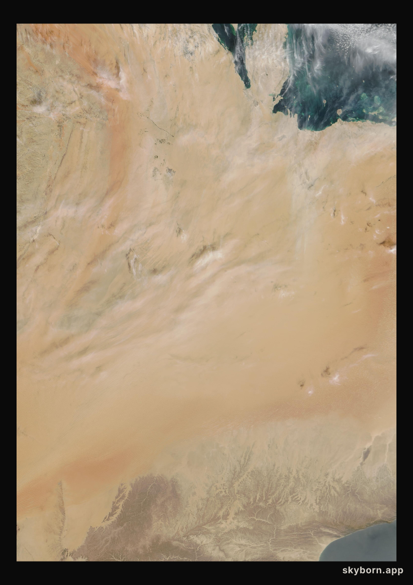 The Earth on 16 December 2003 · Empty Quarter, Arabia