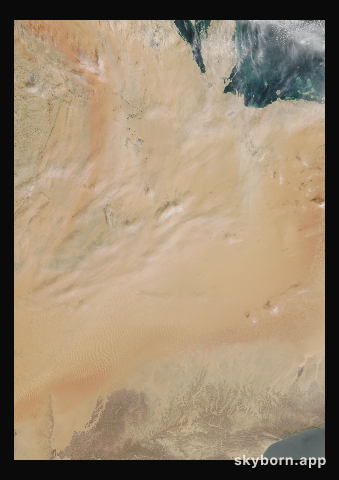 The Earth on 16 December 2003 · Empty Quarter, Arabia