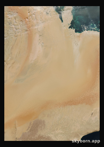 The Earth on 22 December 2003 · Empty Quarter, Arabia